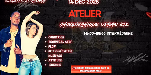 Atelier chor\u00e9graphique urban Kiz