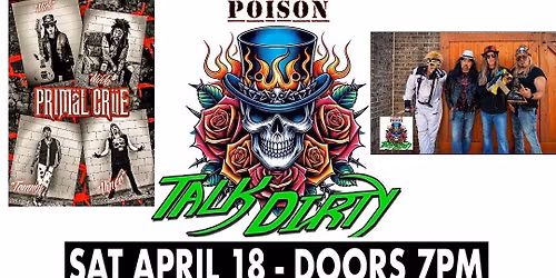 KINGS OF HOLLYWOOD TOUR 2026 TRIBUTES TO MOTLEY CRUE & POISON!