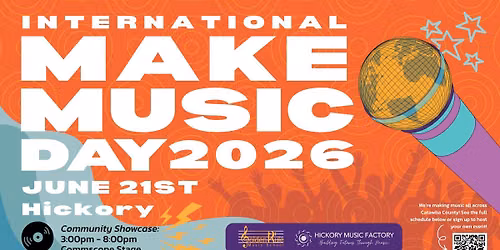 Make Music Day 2026: Community Showcase