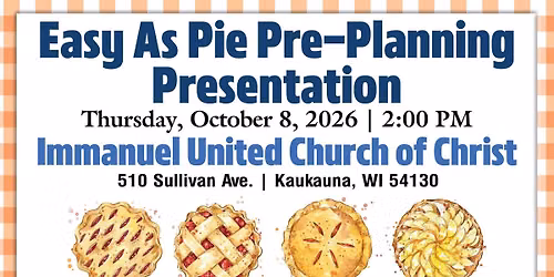 Easy As Pie Pre-Planning Presentation