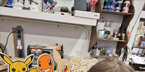 Pokemon Paint Night - Create Your Own Pokemon Wooden Wall Hanging