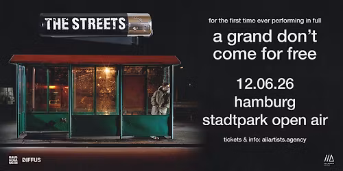 The Streets \/\/\/ A Grand Don't Come for Free Tour 2026 \/\/\/ Hamburg