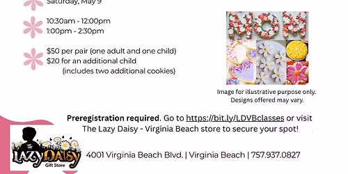 Mommy & Me Cookie Decorating Workshop