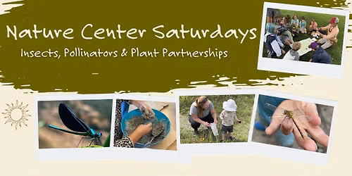 Nature Center Saturdays: Summer- The Pollinator Alliance