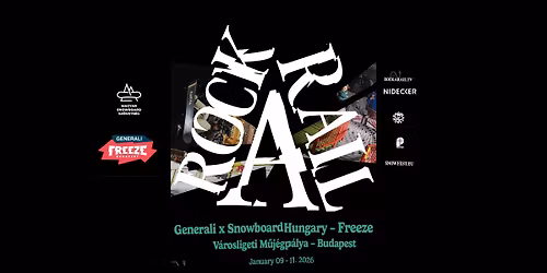 Snowboard Hungary x Generali Freeze Rock A Rail