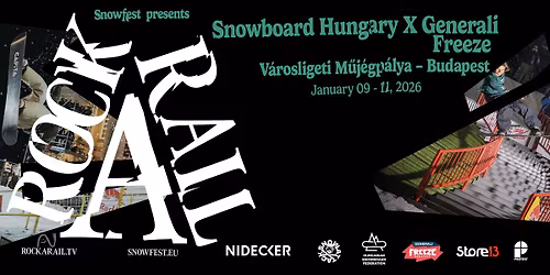 Snowboard Hungary x Generali Freeze Rock A Rail