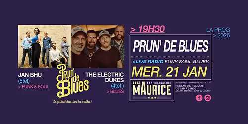 Prun' de Blues X Chez Maurice