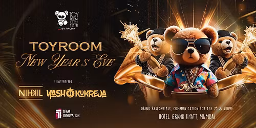 NYE 2026 - ToyRoom New Year's Eve