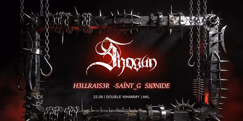 HARDPHORIA: SHOGUN [USA] NZ TOUR | Auckland