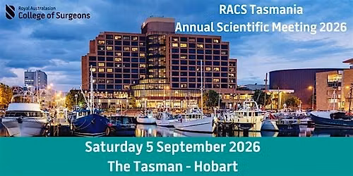 RACS Tasmania Annual Scientific Meeting 2026