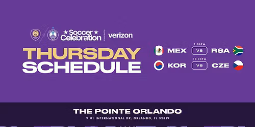 World Cup Watch Party June 11