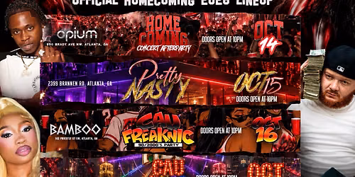 Panthers 4 Ever: CAU Homecoming 2026 Lineup