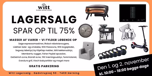 Witt Lagersalg i Herning