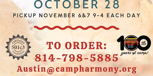 Apple Dumpling Fundraiser