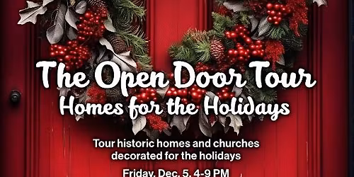 The Open Door Tour - Homes for the Holidays