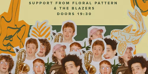 WE HATE THE SHARKMAN with FLORAL PATTERN and THE BLAZERS at The Basement (City Screen), York