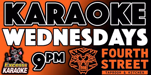 Fourth Street Taproom and Kitchen Karaoke Wednesday!