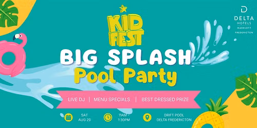 The Kidfest Big Splash Pool Party at DRIFT Pool