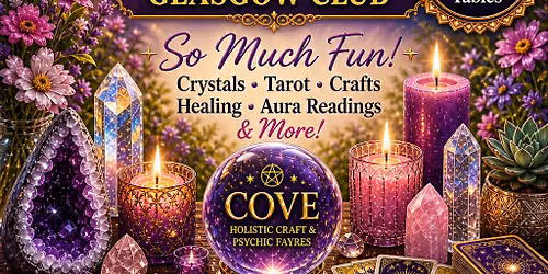 HOLISTIC, CRAFT & PSYCHIC FAYRE - 6TH JUNE 2026