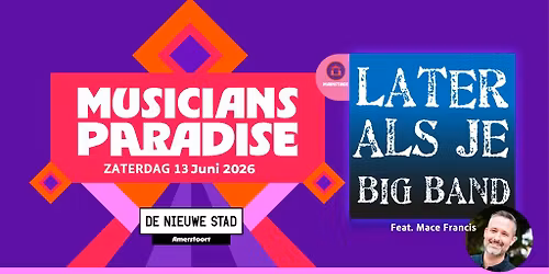 LAJBB op Musicians Paradise