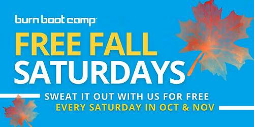 Free Saturday Camps at 8&9am