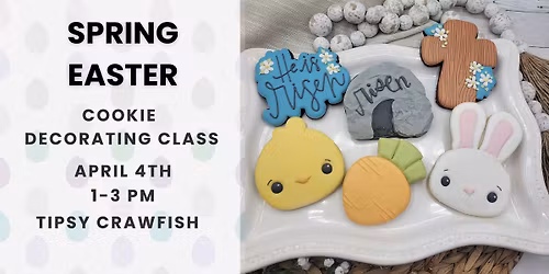 Spring Easter Cookie Decorating Class