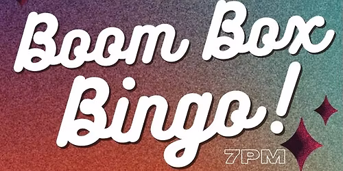Boom Box Bingo