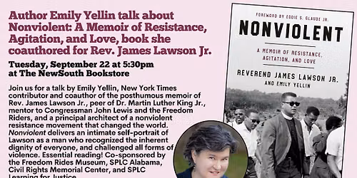 Emily Yellin talk about Nonviolent, book she coauthored for Rev. James Lawson Jr.