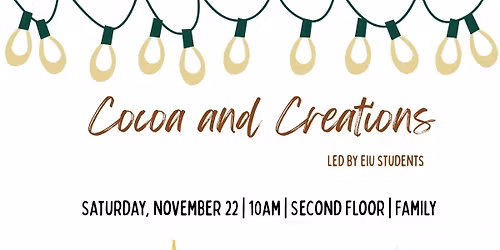 Cocoa & Creations (Special Story Time)