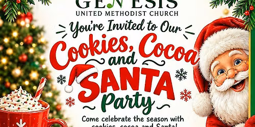 Cookies, Cocoa & SANTA Party