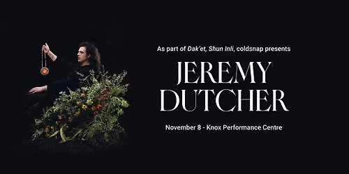 Coldsnap Presents 'Jeremy Dutcher'