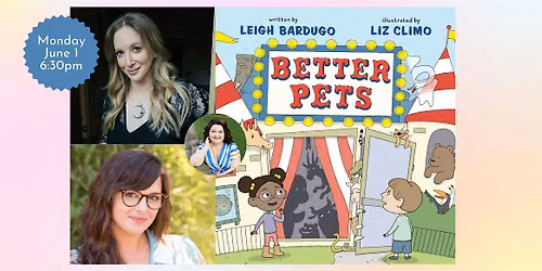 Leigh Bardugo and Liz Climo in conversation with Jenny L. Howe