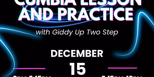 Beginner Cumbia Dance Lesson and Practice with Giddy Up Two Step