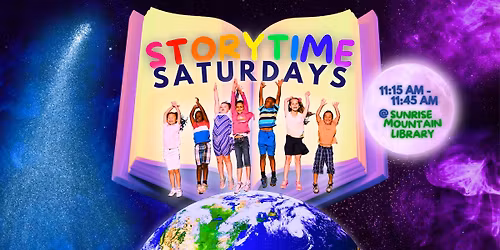 Storytime Saturdays @ Sunrise Mountain Library