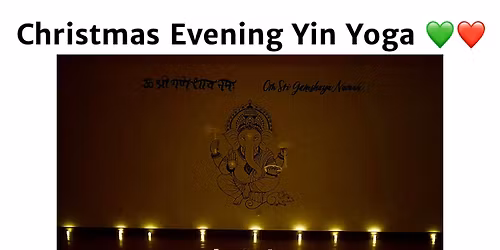 Christmas Evening Yin Yoga ~ Inner Light Meditation with Jackie