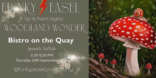 Funky Easel Sip & Paint Party at Bistro on the Quay