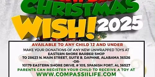 Eastern Shore Christmas Wish Giveaway 2025!