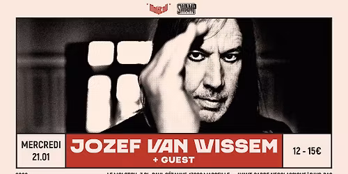 JOZEF VAN WISSEM [Avant-garde N\u00e9oclassique | Pays-Bas] + Guest \u2022 Le Molotov, Marseille