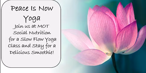 Peace Is Now Yoga