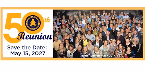 BCC Class of 1977 - 50th Reunion - Save the Date: May 15, 2027
