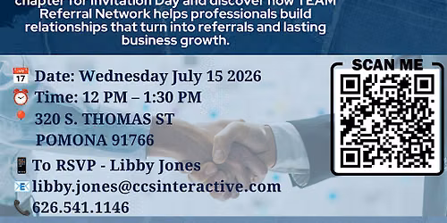 Pomona Chamber Invitation Day