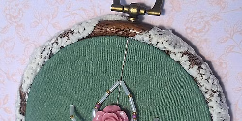 Creative Arts Workshop - Whimsical Spider 3D Embroidery