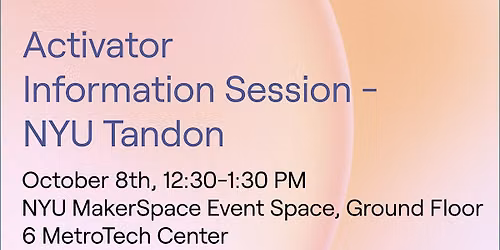 Nucleate New York Information Session