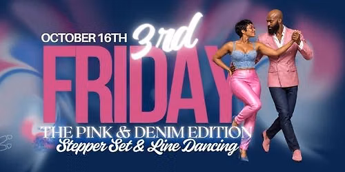3rd Friday Stepper Set - Pink & Denim Edition