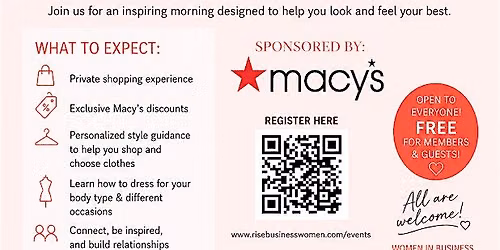 Dress for Success Workshop + Private Shopping