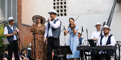 Ingyenes utcai \u00f6r\u00f6mzene koncertsorozat: Sabbathsong Klezmer Band