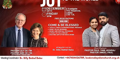 CHRISTMAS FELLOWSHIP\u2014JOY TO THE WORLD