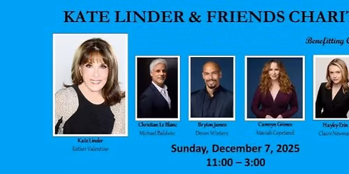 Kate Linder & Friends Charity Tea South Florida 