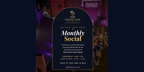 239 Social Club | Monthly Social