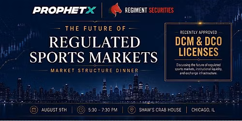 The Future of Regulated Sports Markets | Regiment Securities and ProphetX
